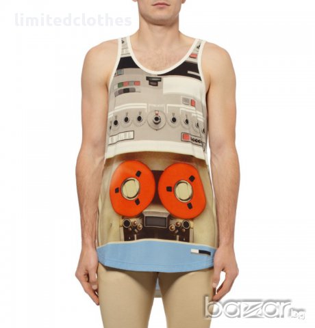 GIVENCHY MULTICOLOR TAPEDECK PRINT Мъжки Потник size L →
		Обява 10842728