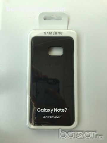 КОЖЕН КЕЙС LEATHER COVER ЗА SAMSUNG GALAXY NOTE 7