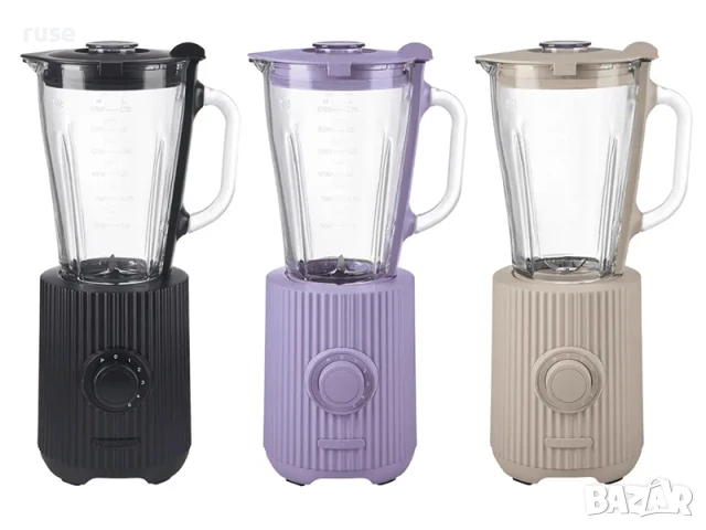 НОВИ! Блендер 600W стъклен съд 1.75л лед, шейкове, смути, супи
                

                гр. Русе, Център
                днес

                                                            70 лв 
                        35,79 €