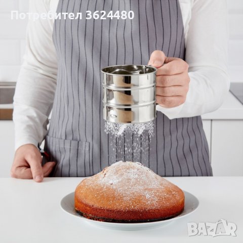 1948 Сито за брашно и пудра захар с механизъм, 250 грама