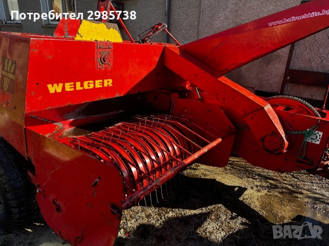 Балировачка/ сламопреса Welger ap41 →
		Обява 52123460