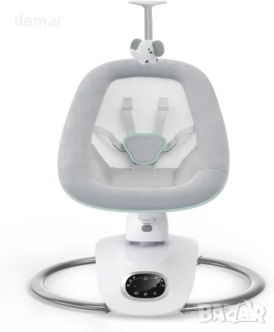 Детска електрическа люлка Momcozy CocoSway с 3D движения, дистанционно