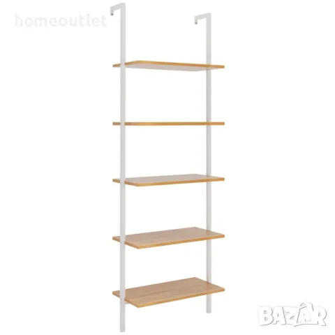 ПРОМОЦИЯ Етажерка със стенен монтаж и стълбовиден дизайн 10CZWKSF02-60WH