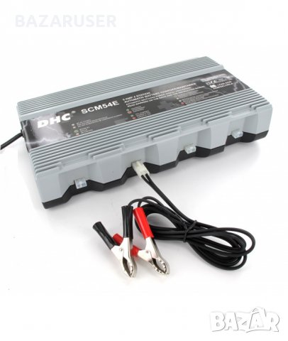 Зарядно устройство DHC за 4бр. Акумулатора - 5А ,12V/SCM54E/ Гаранция 12 месеца/
