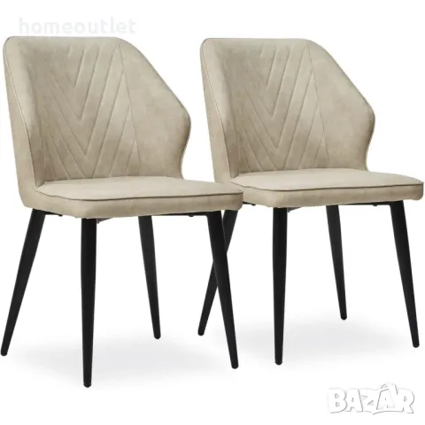 Трапезни столовe тип кресло, к-т от 2бр C-K-DC-C0229CR-U