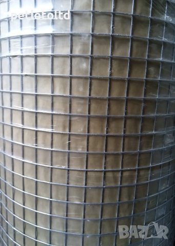 Мрежа поцинкнована електро-заварена за клетки за зайци, птици и други дребни животни 20 мм Х 20 мм