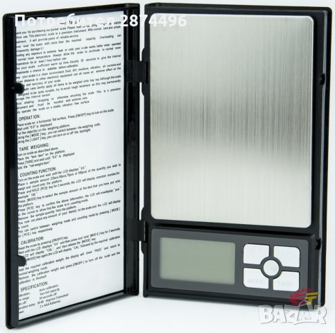 1108 Дигитална електронна везна Notebook do 3кг