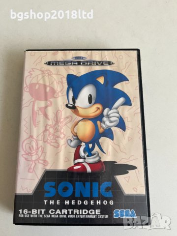 Sega Mega Drive - Sonic the hedgehog