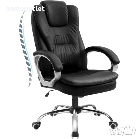 ПРОМОЦИЯ Офис стол с ергономичен дизайн HL PC01BK