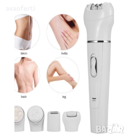 Дамски епилатор с приставки 5в1 FIND BACK QL-608