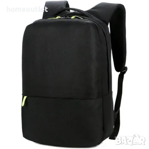 ПРОМОЦИЯ Текстилна унисекс раница в черно SPORTLOVE X000X0UCAJ