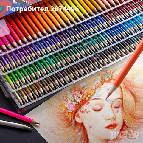 2803 Маслени моливи за рисуване в луксозна опаковка