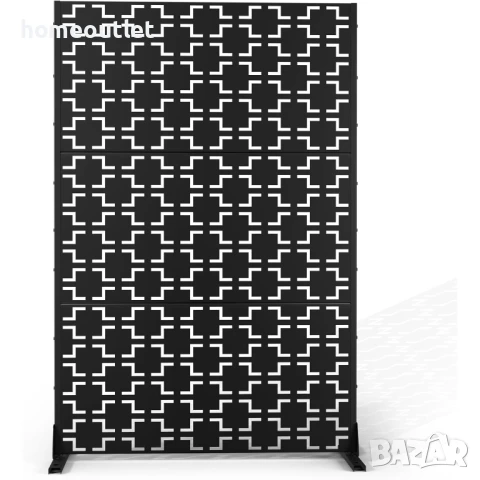 ПРОМОЦИЯ Елегантен параван от поцинкована стомана FENCY SUUS-DXB-S180120-B-S073