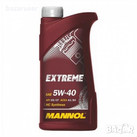 Висококачествено Двигателно Масло MANNOL Extreme 5W40 1л./7915/211008