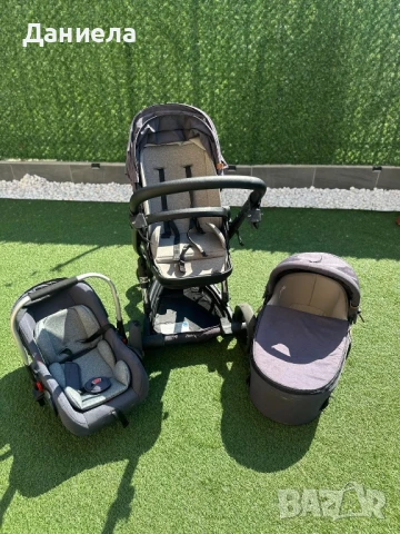 CHIPOLINO Electra Комбинирана бебешка количка 3в1 – кош, столче и седалка  →
		Обява 51174376