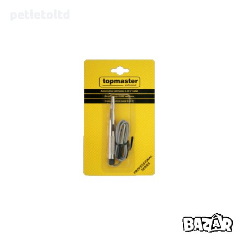 Метален авто-тестер за напрежение Topmaster 6-24 V