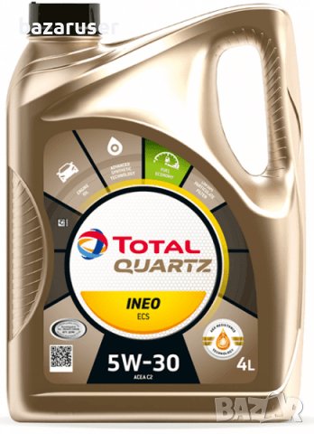 Двигателно масло TOTAL 5W30-INEO ECS 4л.