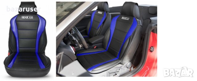 Универсален Калъф За Седалка SPARCO Синя 31027/SPC0907BL