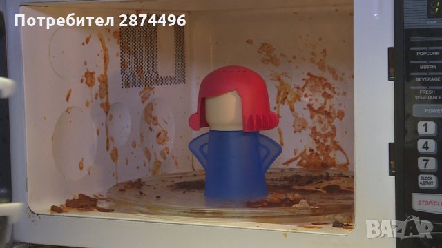 Уред за почистване на микровълнова фурна Angry Mama