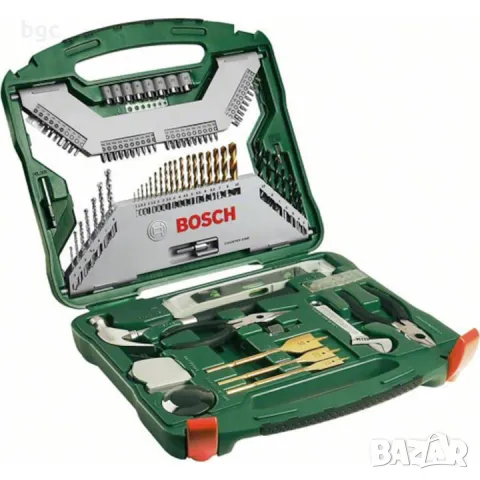Нов Комплект 103 аксесоара Bosch X-line Titanium - 24 месеца гаранция