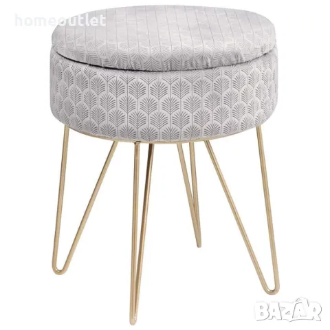 Елегантна табуретка с място за съхранение OTTOMAN O201905G