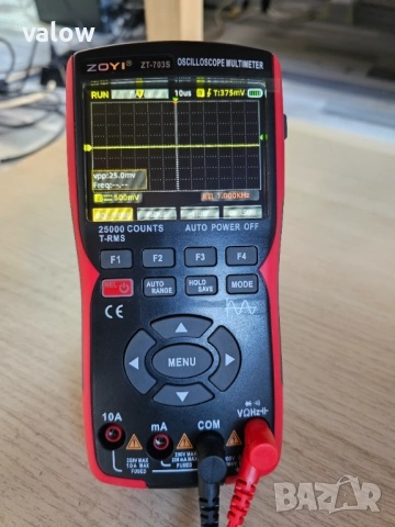 Портативен двуканален цифров осцилоскоп мултицет и генератор на сигнали 2х50MHz
                

                гр. София, Център
                днес

                                                            182 лв 
                        93,05 €