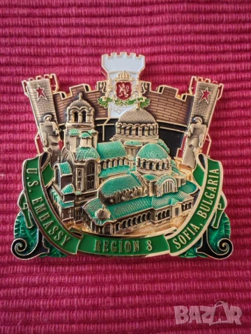 Отряд за морска охрана на USMC MSG София България Challenge Coin.  →
		Обява 50550228