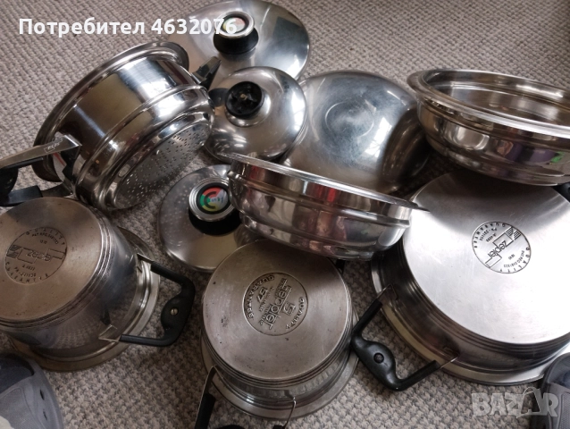 Комплект съдове за готвене Цептер
                
                гр. Пловдив
                днес
                                    490 лв 
                    250,53 € Комплект съдове за готвене Цептер
                
                гр. Пловдив
                днес
                                    490 лв 
                    250,53 €