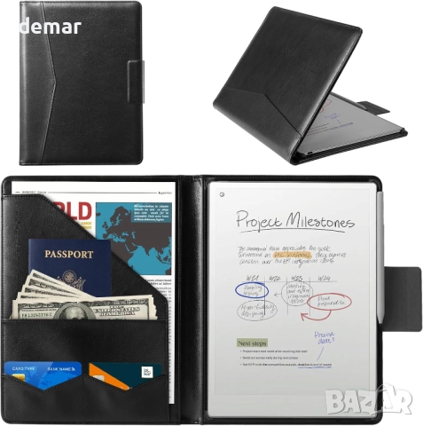 Кожен калъф Cobak Premium за Remarkable Paper Pro 11.8" (2024)