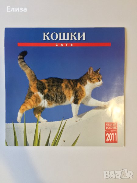 Стенен календар 2011 Котки, снимка 1