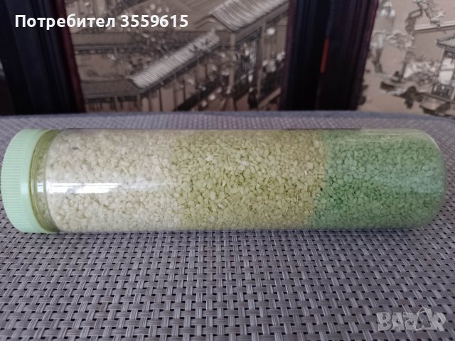 декоративни камъчета в зелени цветове ( от Гърция ) , 1 кг, снимка 2 - Декорация за дома - 39154168