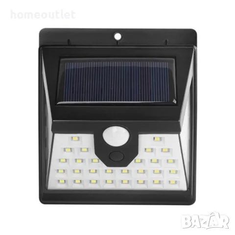 Соларна лампа с детектор за движение, комплект от 3бр.