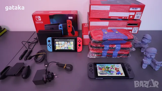Nintendo Switch V2 –  като нова, с поставен чип, 264GB и 32 игри →
		Обява 48332468