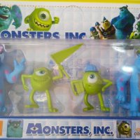 4 бр големи Monsters Университет за таласъми пластмасови фигурки PVC за игра и торта топер, снимка 1 - Фигурки - 22877452