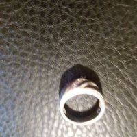 Среб.пръстен-с циркони-проба-925. Закупен от Италия., снимка 6 - Пръстени - 21735925