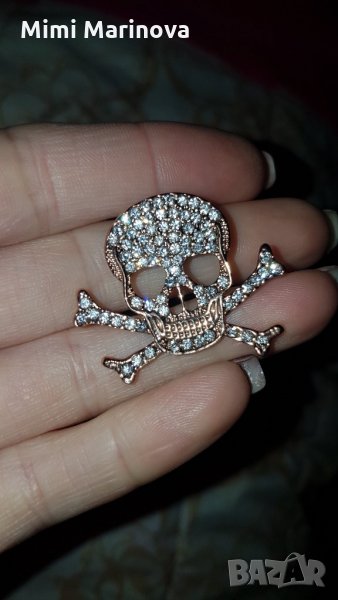 Гердан синджир с висулка череп, снимка 1