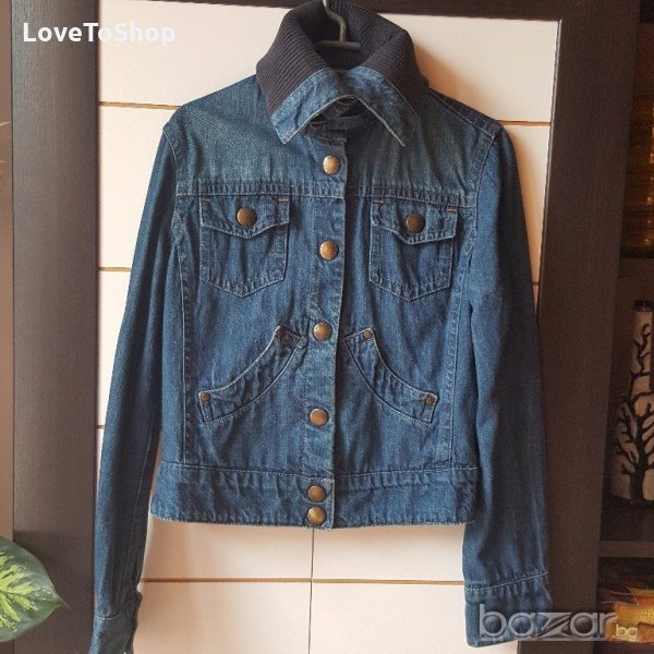 SISLEY оригинално дамско дънково яке, снимка 1