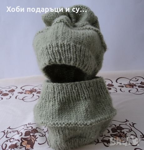 Детска жилетка, шапка, шал и терлички, снимка 5 - Жилетки и елечета за бебе - 23494957