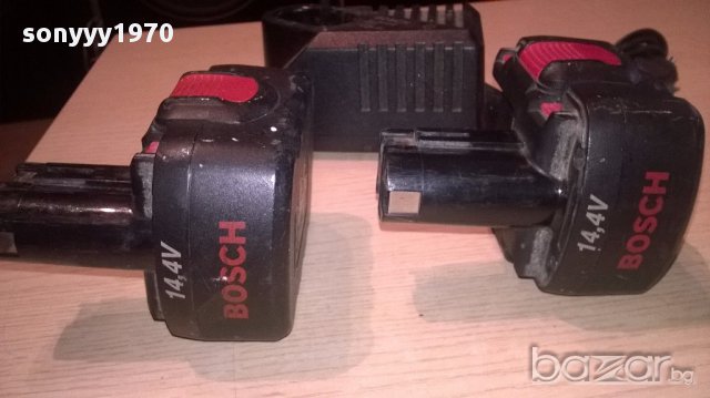Bosch зарядно с 2 батерии-внос швеицария, снимка 9 - Други инструменти - 15179896