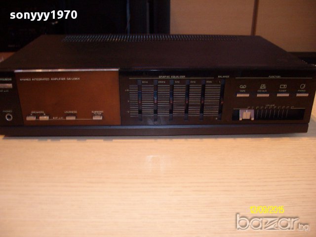 mitsubishi da-u36x-stereo amplifier-внос швеицария, снимка 3 - Ресийвъри, усилватели, смесителни пултове - 11867539