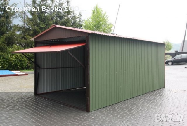 ГАРАЖ клетка МЕТАЛНА със Сандвич-Панели Изработвам по поръчка.... Конструкция от стоманени профили, снимка 6 - Други ремонти - 24631467