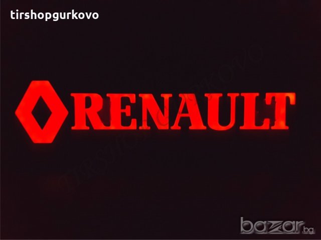 Светеща 3D табела Рено/Renault, снимка 4 - Аксесоари и консумативи - 20807411