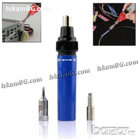 Газов поялник / горелка Средна 30w-100w 1300º C - код MT-100, снимка 2 - Други спортове - 13720597