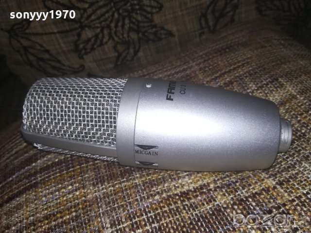 fame cu3-profi mic-usb-внос швеицария, снимка 3 - Микрофони - 20941260