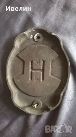 стара метална табела, снимка 2 - Антикварни и старинни предмети - 23983392