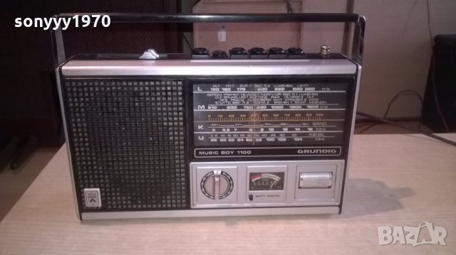grumdig music boy 1100-ретро колекция-внос швеицария, снимка 4 - Радиокасетофони, транзистори - 23922344