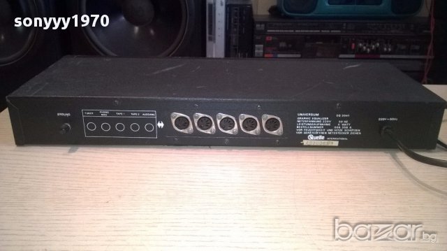 Universum eq3041-equalizer-внос швеицария, снимка 12 - Ресийвъри, усилватели, смесителни пултове - 14255921