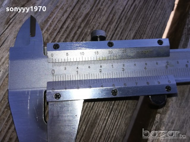 шублер 23см-внос швеицария, снимка 5 - Измервателни инструменти - 20646192