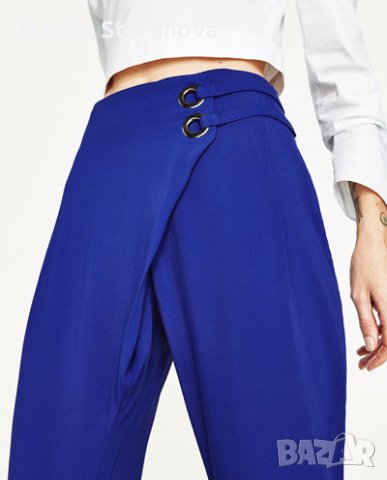 ZARA-Нов панталон в кралско синьо