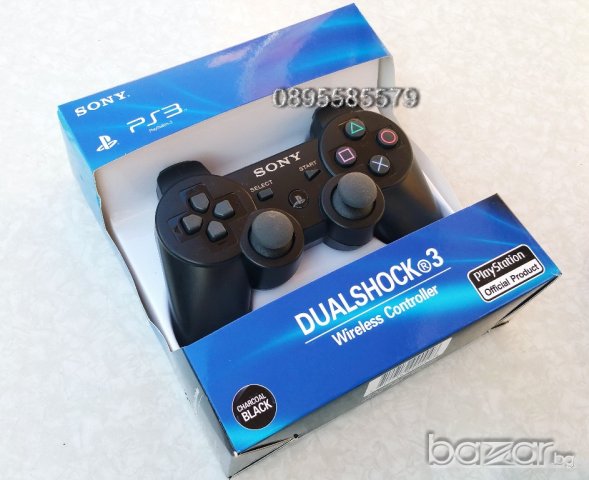 Джойстик SONY за PS3 PlayStation 3 безжичен, снимка 2 - Аксесоари - 20547174